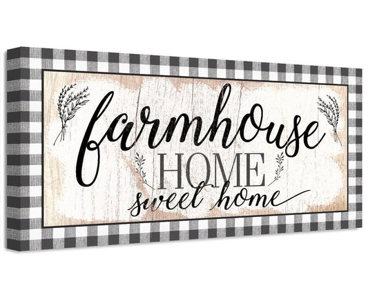 Farmhouse Home Sweet Home - Canvas - Tampa Home & Garden Store
