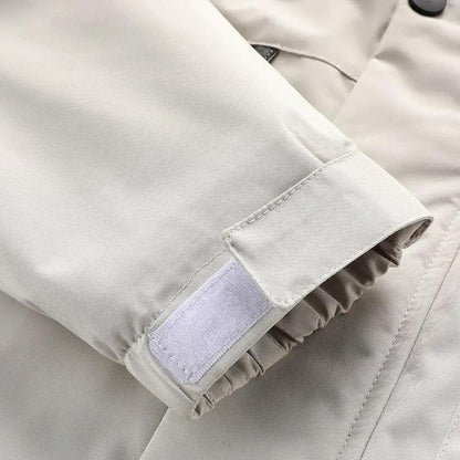 Men Hooded Windbreaker Waterproof Jacket Outdoor