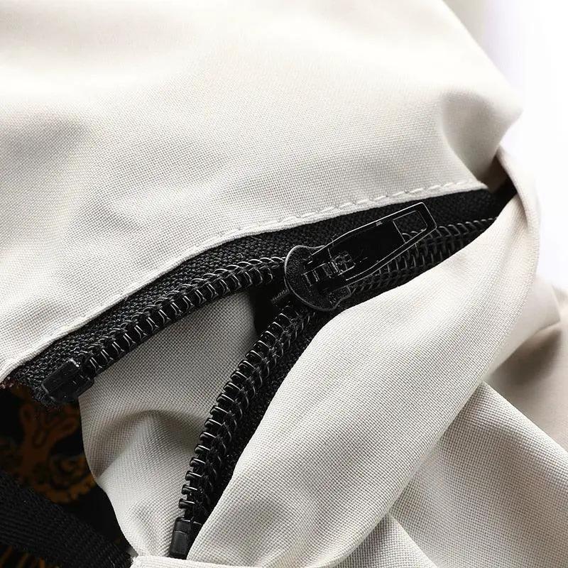 Men Hooded Windbreaker Waterproof Jacket Outdoor
