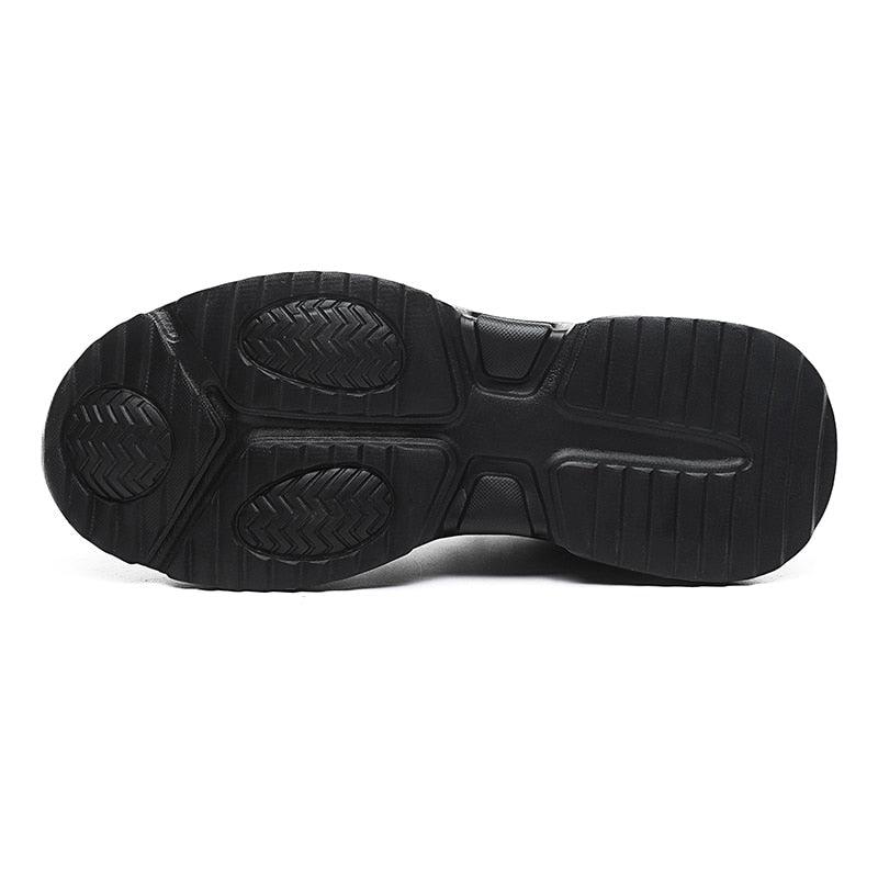 Men's Plush Leather Sneakers and Warm Linings