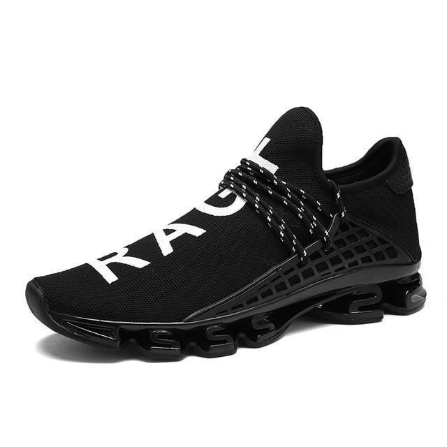 Stevvex men's athletic walking sneakers with breathable knit upper and cushioned outsole on Tampa Home & Garden Store