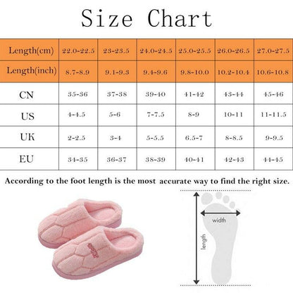 Stevvex pink plush winter slippers pair for women, cozy non-slip indoor house shoes on Tampa Home & Garden Store
