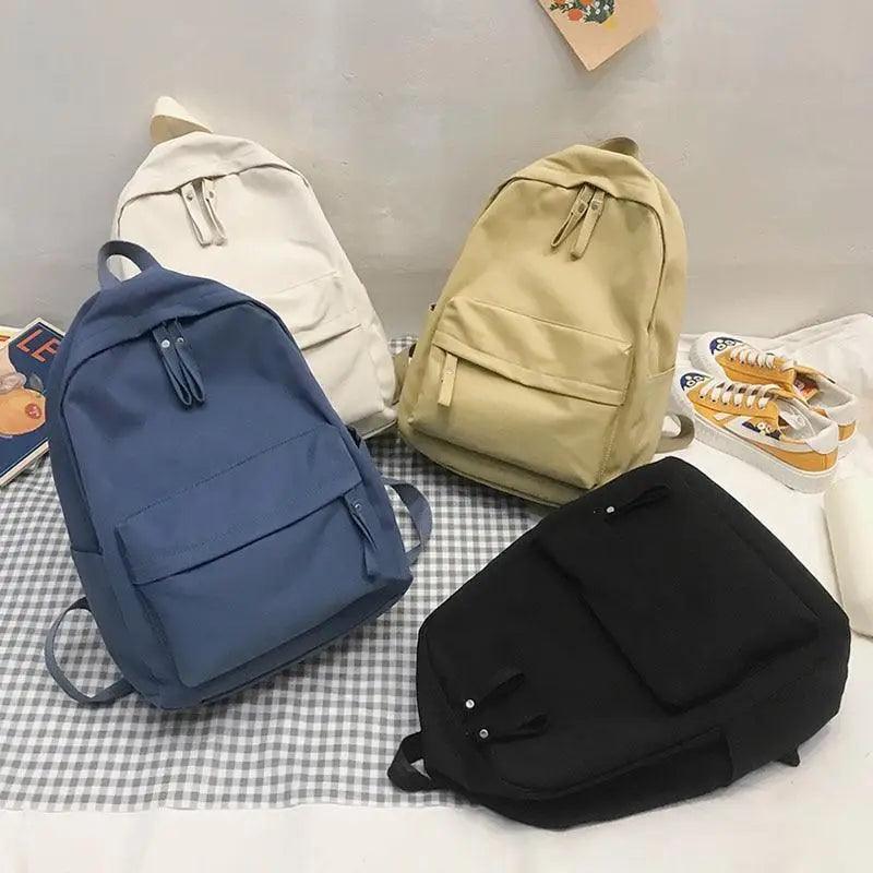 Stevvex teen backpack in colors with front pocket four packs on Tampa Home & Garden Store
