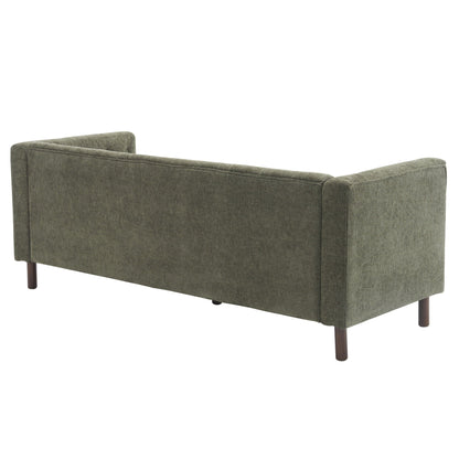 Luxurious Tufted Upholstered Living Room Sofa