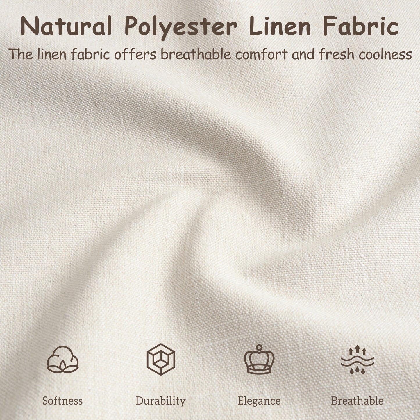 Queen Luxurious Upholstered Bed Frame and Linen