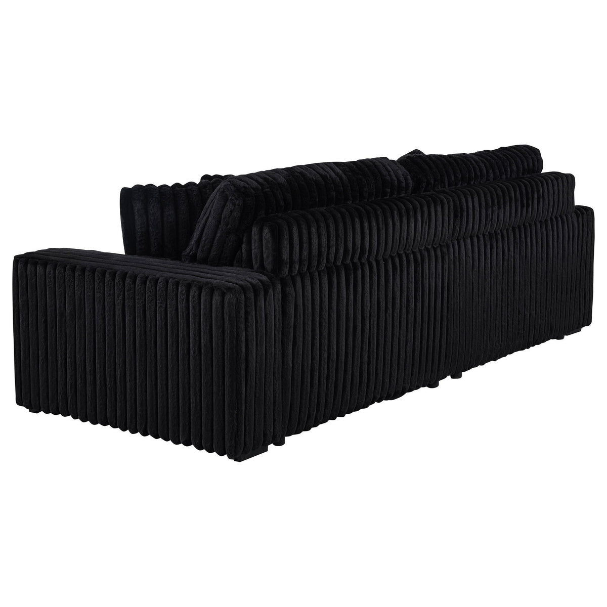 Clifford Black Dual Power Chaise And Recliner