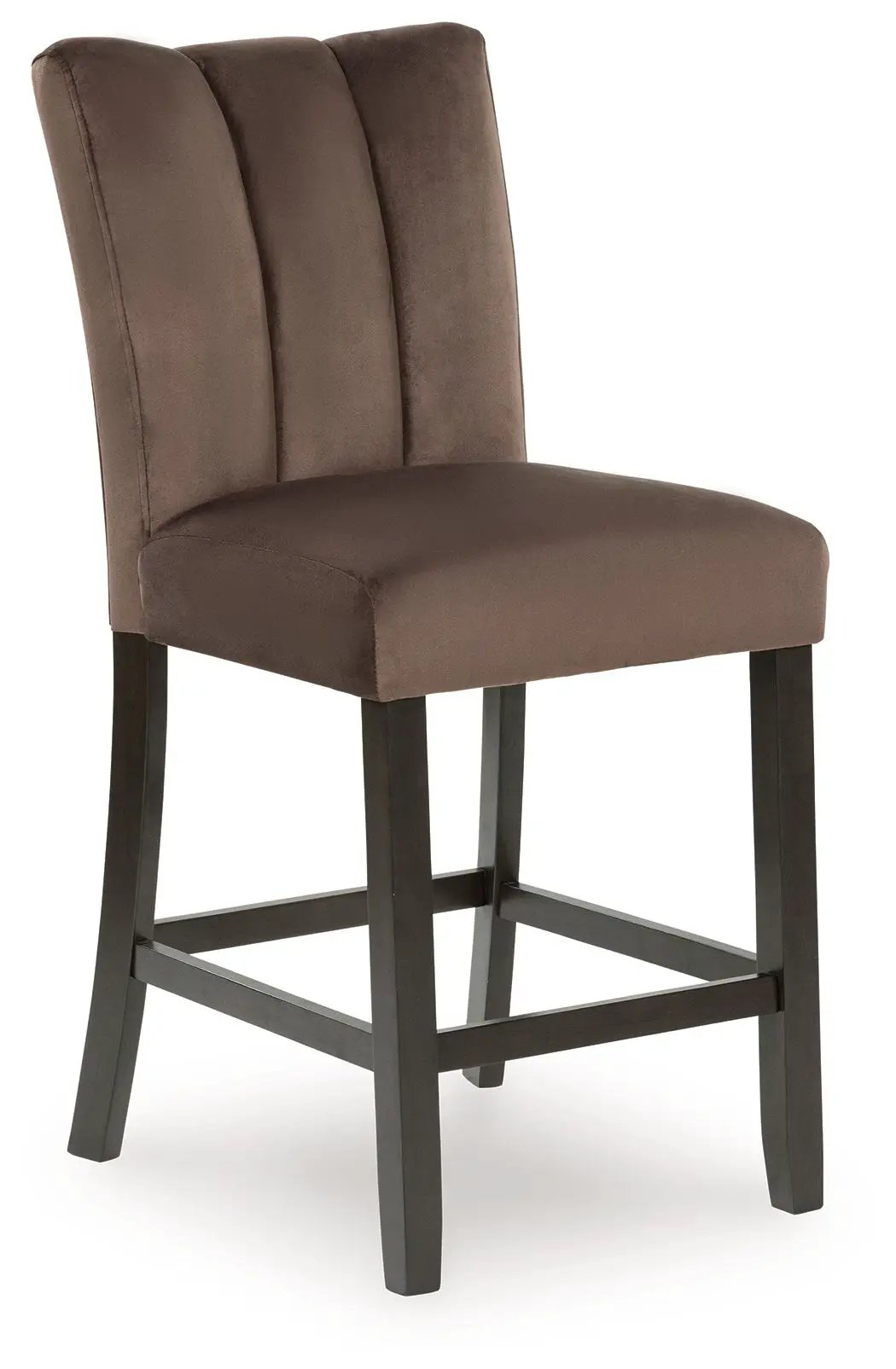 Jeshina Upholstered Barstool Set of 2 Mocha