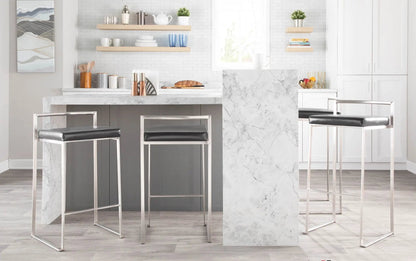 Fuji Contemporary and Stackable Barstool