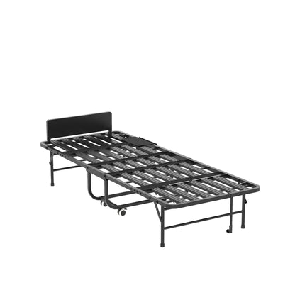 Adjustable Head and Memory Foam Folding Guest Bed