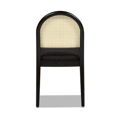 Panama Curved Cane Side Dining Chair Set of 2