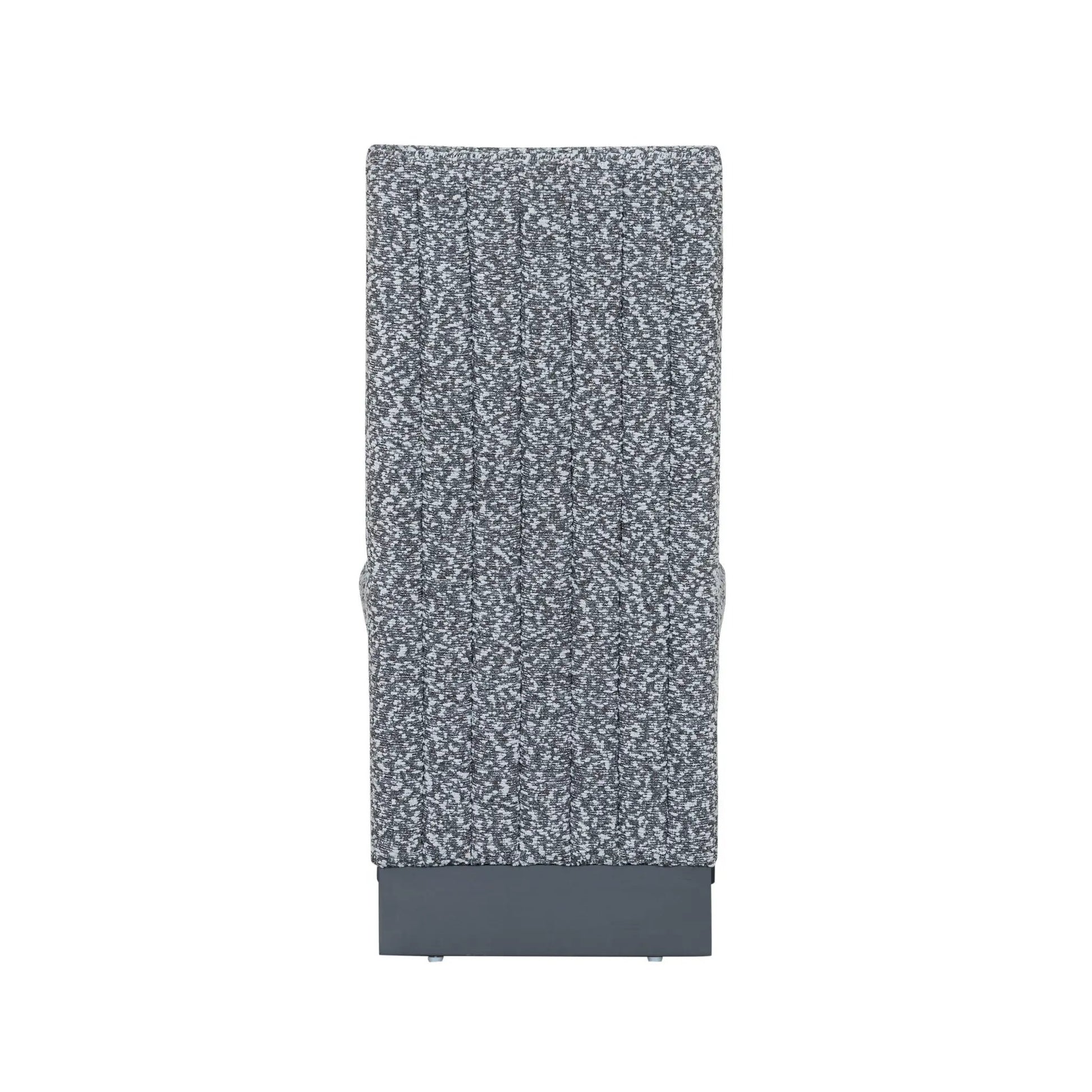 Stacey Contemporary Dining Chair Set of 2 by Unique Piece Furniture in textured gray fabric on Tampa Home & Garden Store