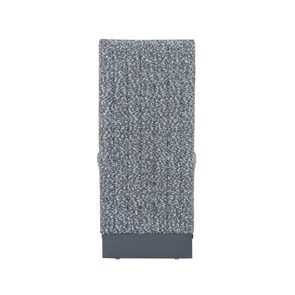 Stacey Contemporary Dining Chair Set of 2 by Unique Piece Furniture in textured gray fabric on Tampa Home & Garden Store