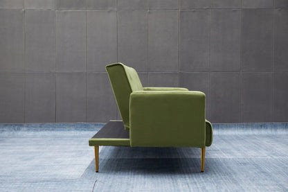 Compact Design Sofa Bed with Premium Fabric