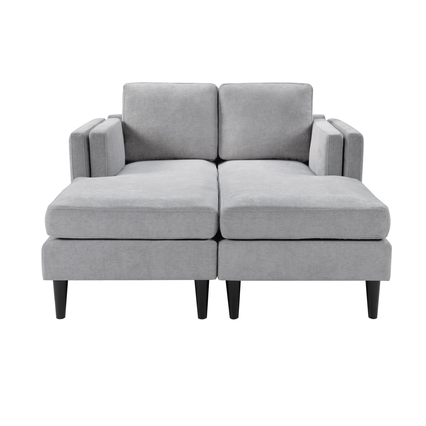 Modern Chaise Lounge Sofa Bed and Soft Fabric
