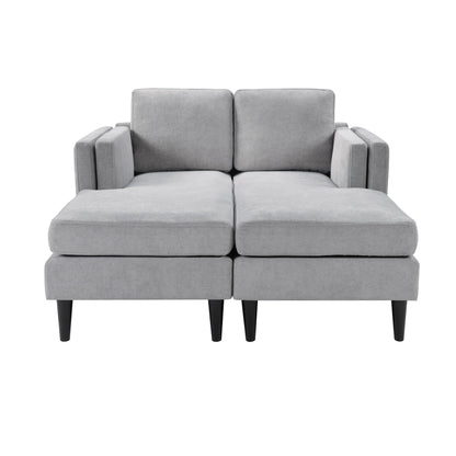 Modern Chaise Lounge Sofa Bed and Soft Fabric
