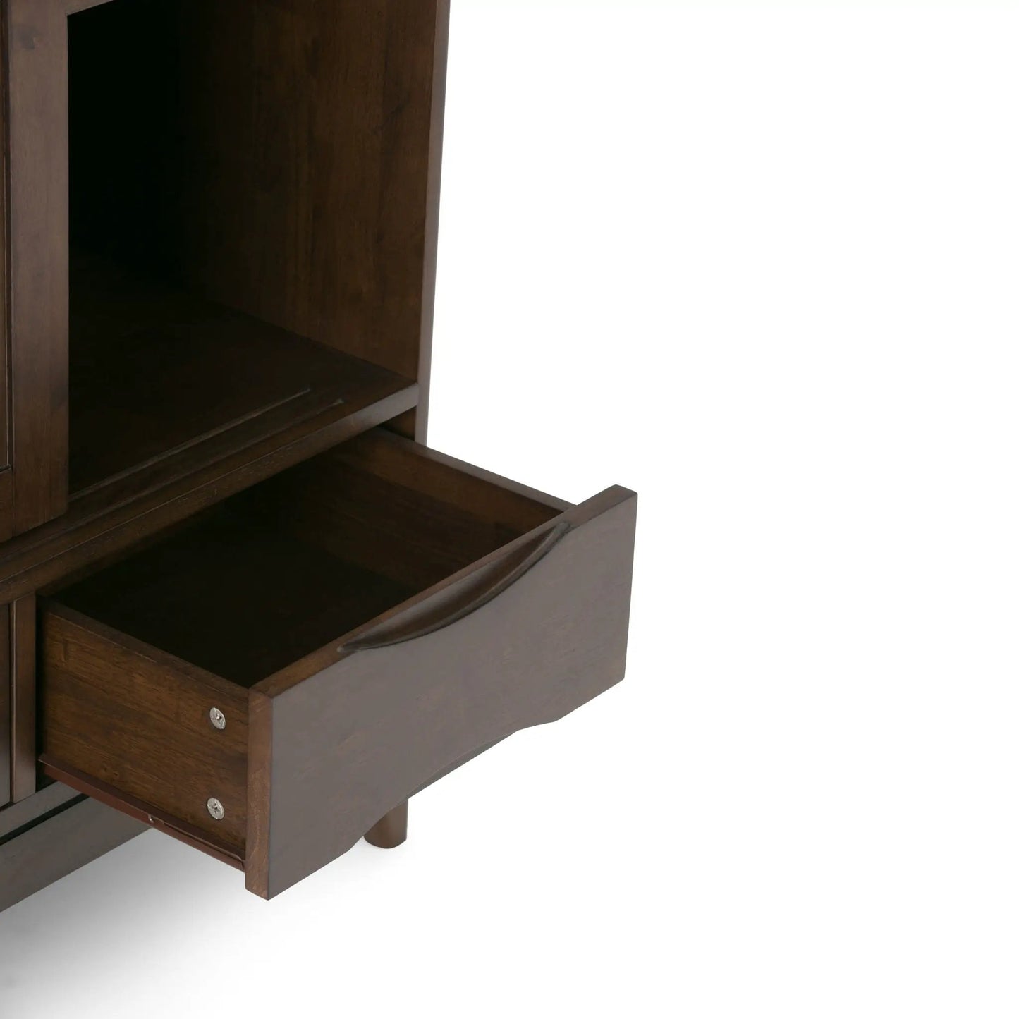 Harper Handcrafted Rubberwood Storage Cabinet
