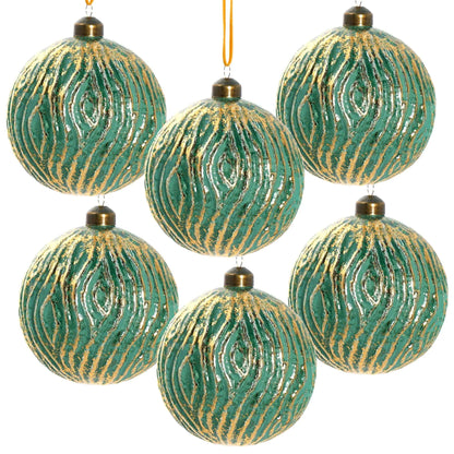 Christmas Ball Glass Ornament and Tree Decoration