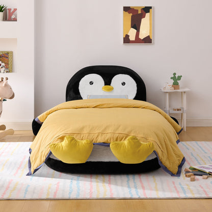 Large Plush Penguin Bed and a Lounger For Kids