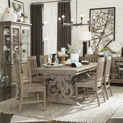 Tinley Park Side Dining Chair Set of 2 Dove Gray