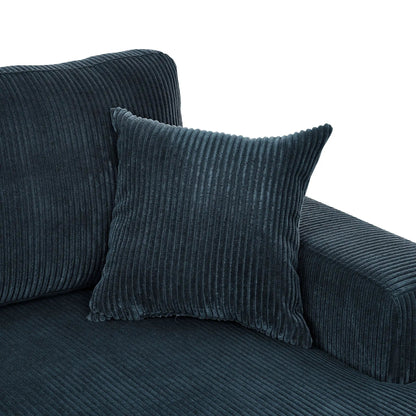 3 Piece Double Chaise Sectional Sofa for Family