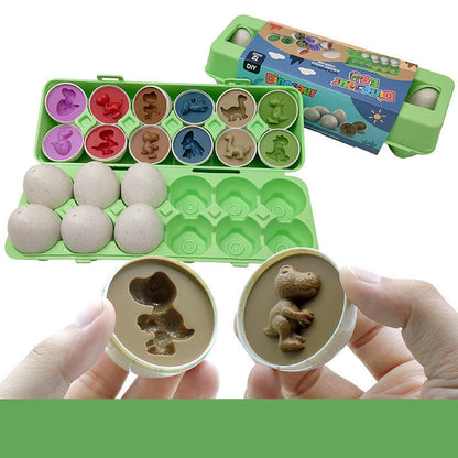 Smart Egg learning toy in green case with dinosaur molds for shape matching Sell My Stuff on Tampa Home & Garden Store