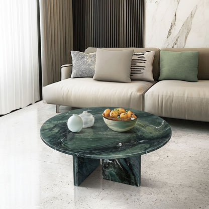 Luxury Marble Coffee Table With Unique Veining