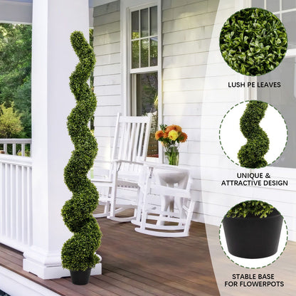 Artificial Outdoor UV Resistant Boxwood Tree
