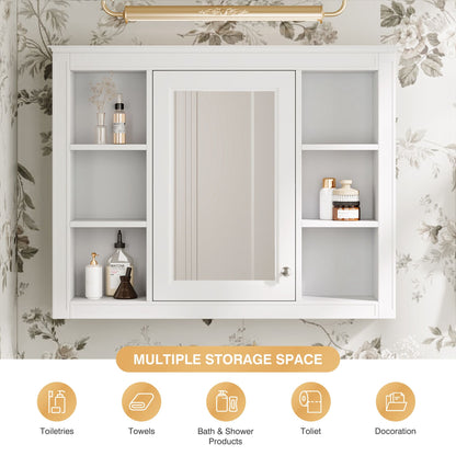 Wall Mounted Medicine Cabinet with Mirror