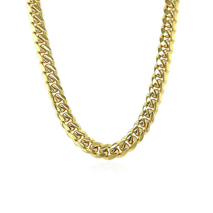 5.0mm 14k yellow gold Miami Cuban chain necklace solid chain Bids.com on Tampa Home & Garden Store