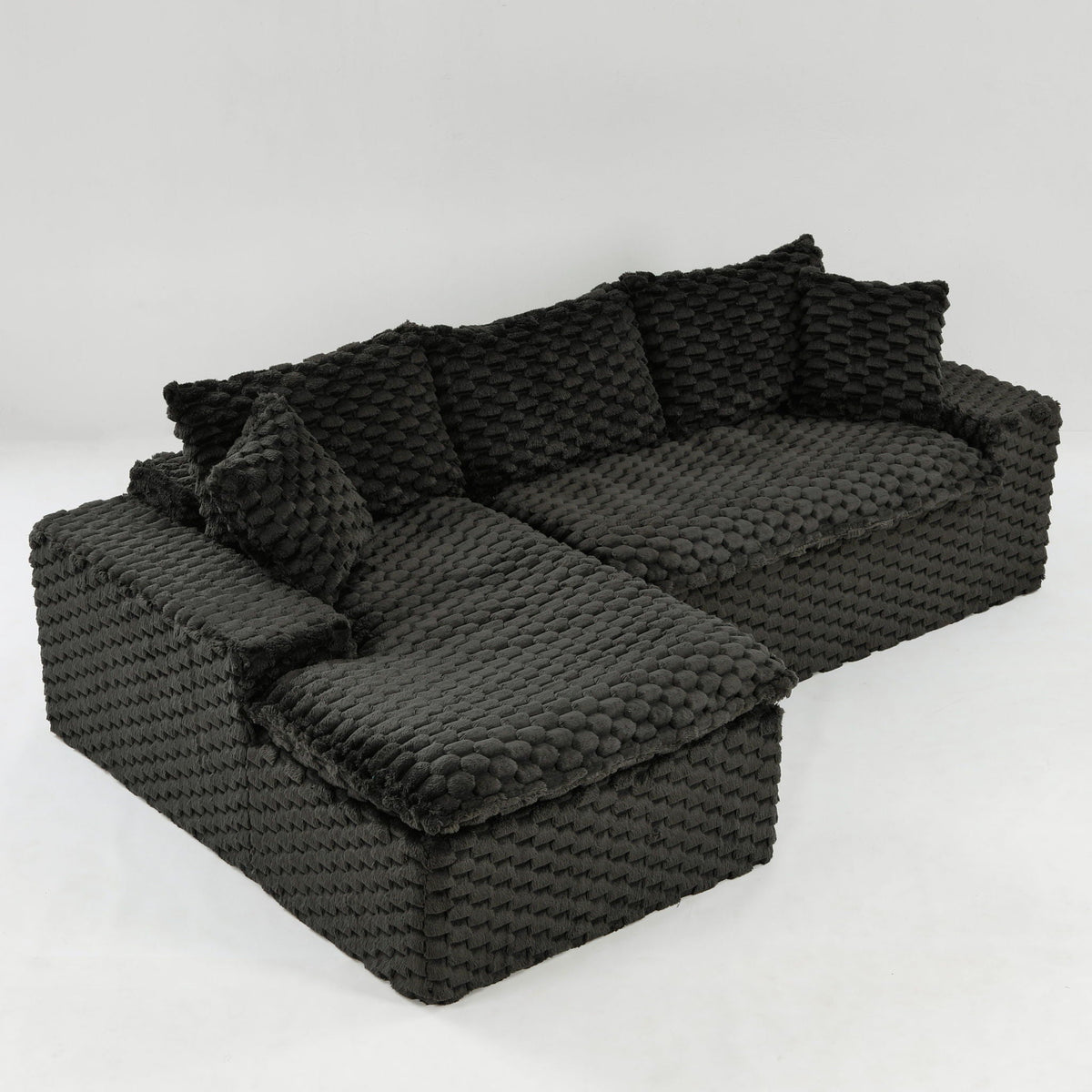 Modular Convertible Sofa and Twin Chaise Lounge