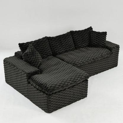 Modular Convertible Sofa and Twin Chaise Lounge