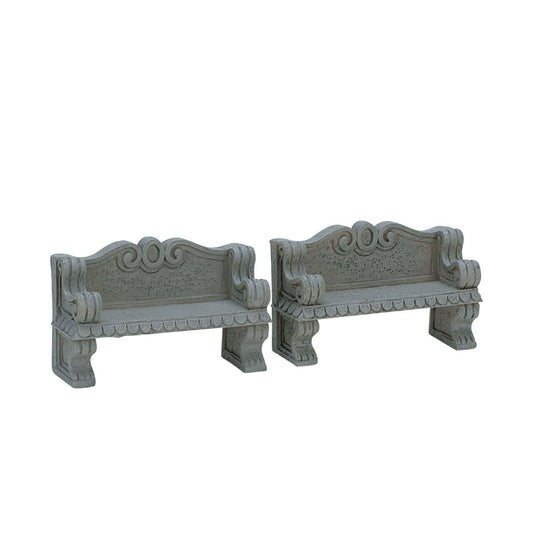Stone Bench - 2 Piece Set - Tampa Home & Garden Store