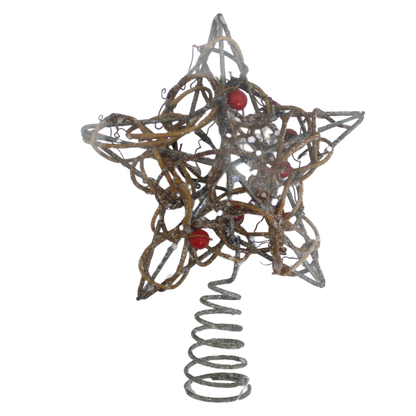 Miniature Nature Star Treetop - With Berries