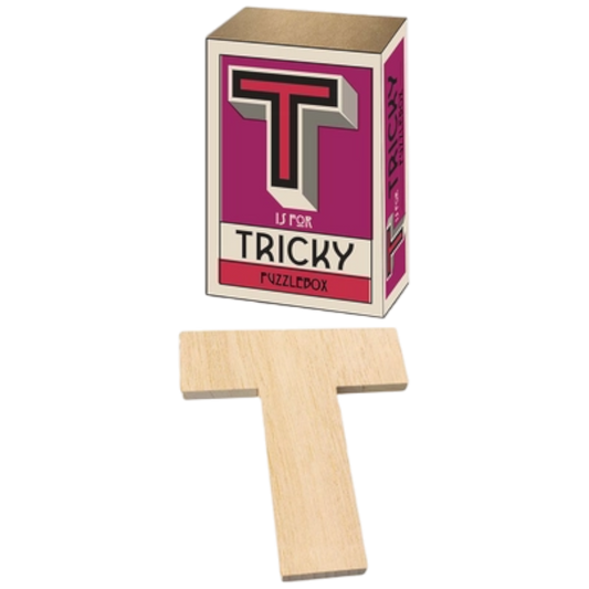 Puzzlebox Brainteaser - T is for Tricky - Tampa Home & Garden Store