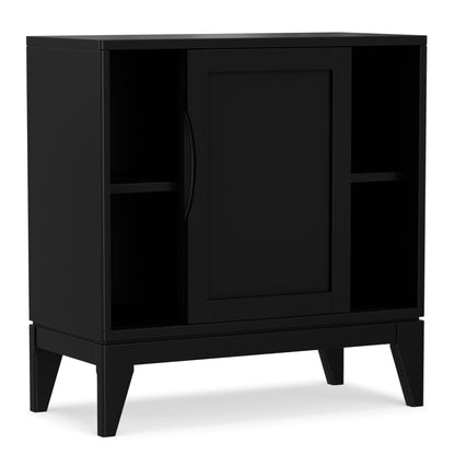 Harper low storage cabinet black accent cabinet by HouseOfZazla with a sleek finish on Tampa Home & Garden Store
