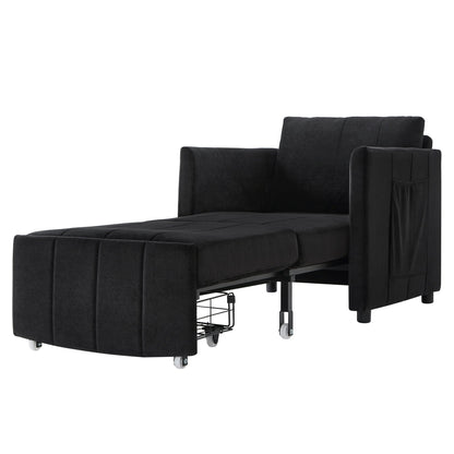 Convertible Sleeper Sofa and Storage Pockets