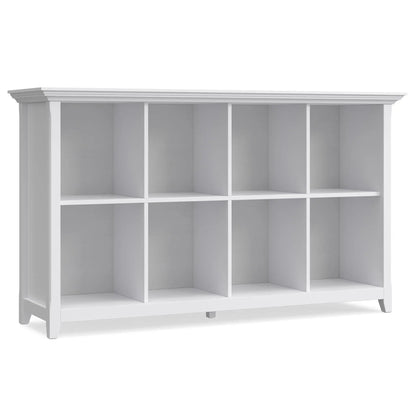 Amherst cube storage bookcase by Unique Piece Furniture, white finish cube organizer on Tampa Home & Garden Store