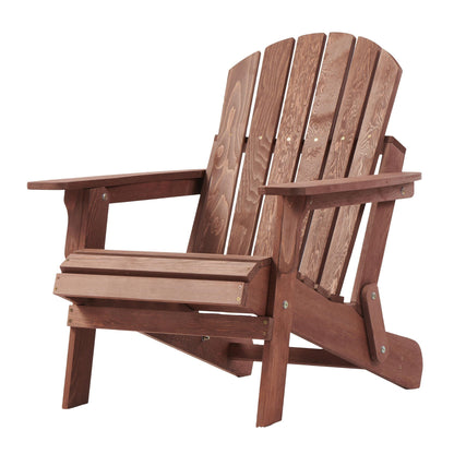Oversized Folding Adirondack Chair for Patio