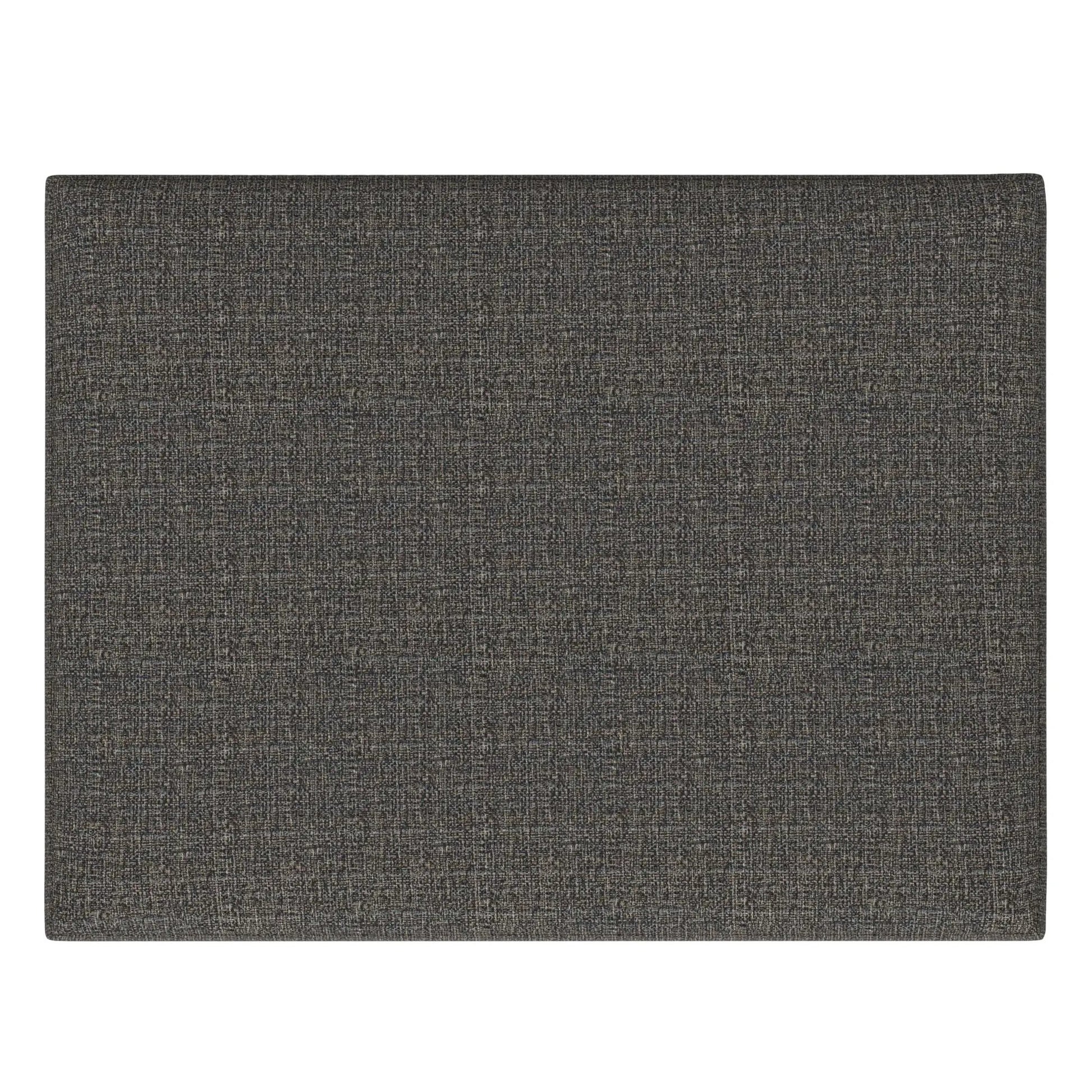 Owen upholstered rectangular storage ottoman in dark brown fabric by Unique Piece Furniture on Tampa Home & Garden Store