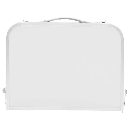 2ft Folding Portable Camping Table HouseOfZazla white compact with rounded edges on Tampa Home & Garden Store