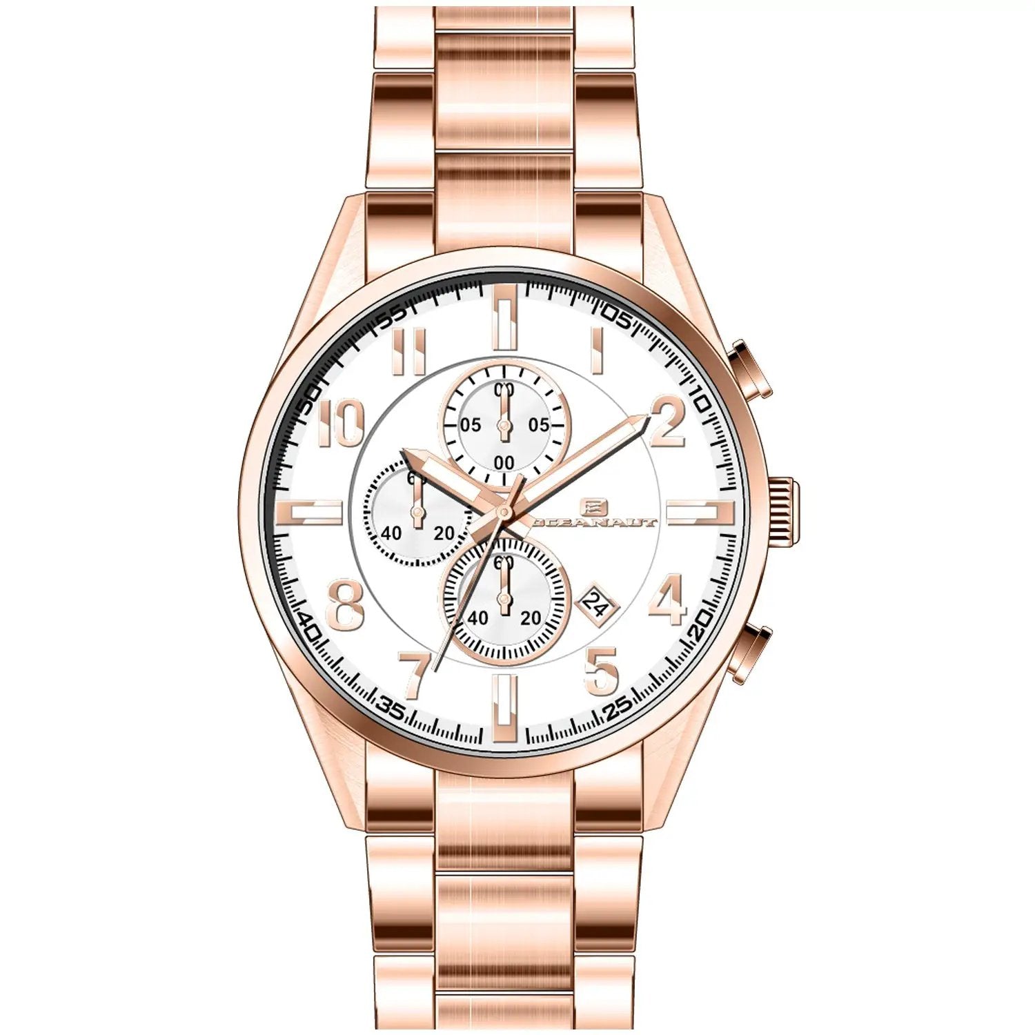 Oceanaut men's Escapade watch rose gold-tone stainless steel with chronograph by Bids.com on Tampa Home & Garden Store