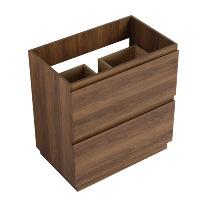 Modern Freestanding Vanity with Double Drawer