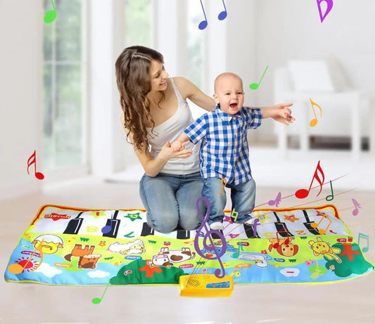 Big Musical Mat Carpet Piano with 8 animal sounds, kids play mat by Stevvex on Tampa Home & Garden Store