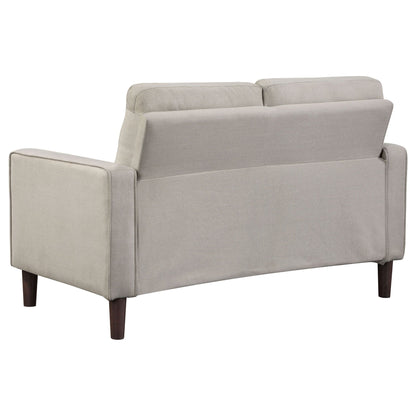 Harvey the Two Piece Tufted Beige Sofa and Set