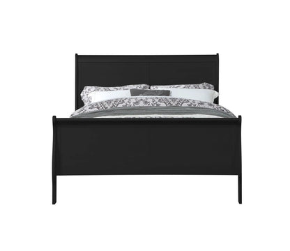 Louis Philippe Sleigh Style Bed Timeless Finish