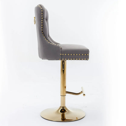 Thick Swivel Barstools with Adjustable Height