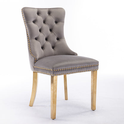 Nikki Modern Tufted Dining Chair Set of 2