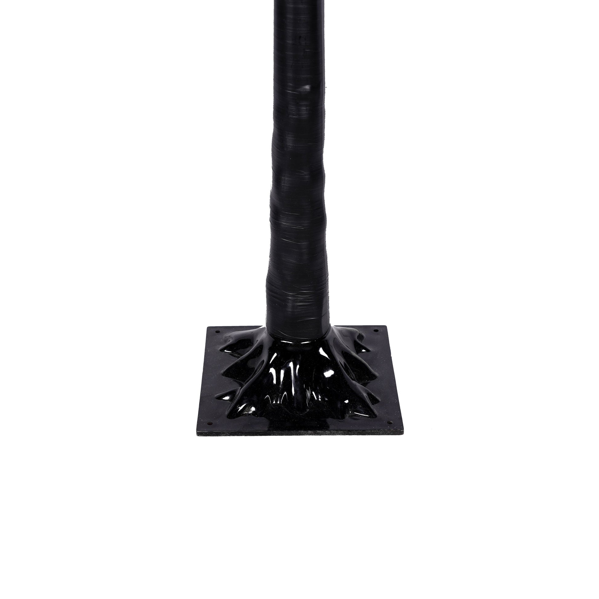 Illuminated Halloween Tree base stand in black metal with square base plate by HouseOfZazla on Tampa Home & Garden Store