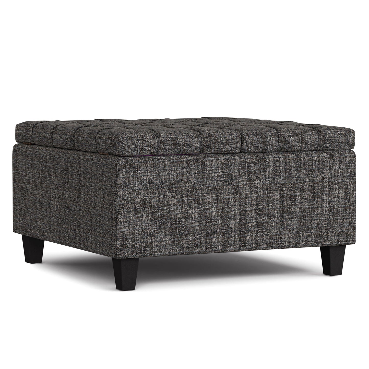 Harrison Upholstered Coffee Table Storage Ottoman