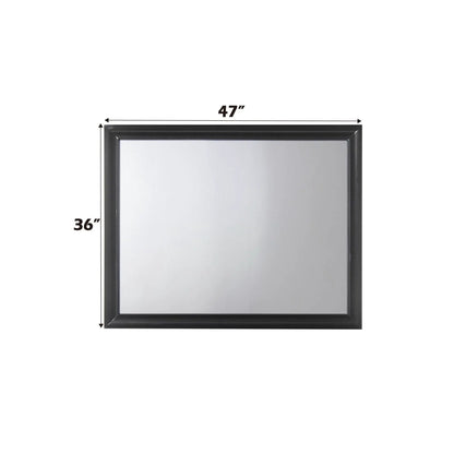 Naima Mirror Minimalist Wood Frame for Space